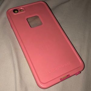 Pink IPhone 6s Plus Lifeproof Case